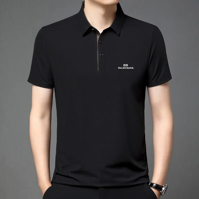Men's high-quality short sleeved letter offset printing pattern design Polo breathable casual summer street new business shirt
Men's high-quality short sleeved letter offset printing pattern design Polo breathable casual summer street new business shirt