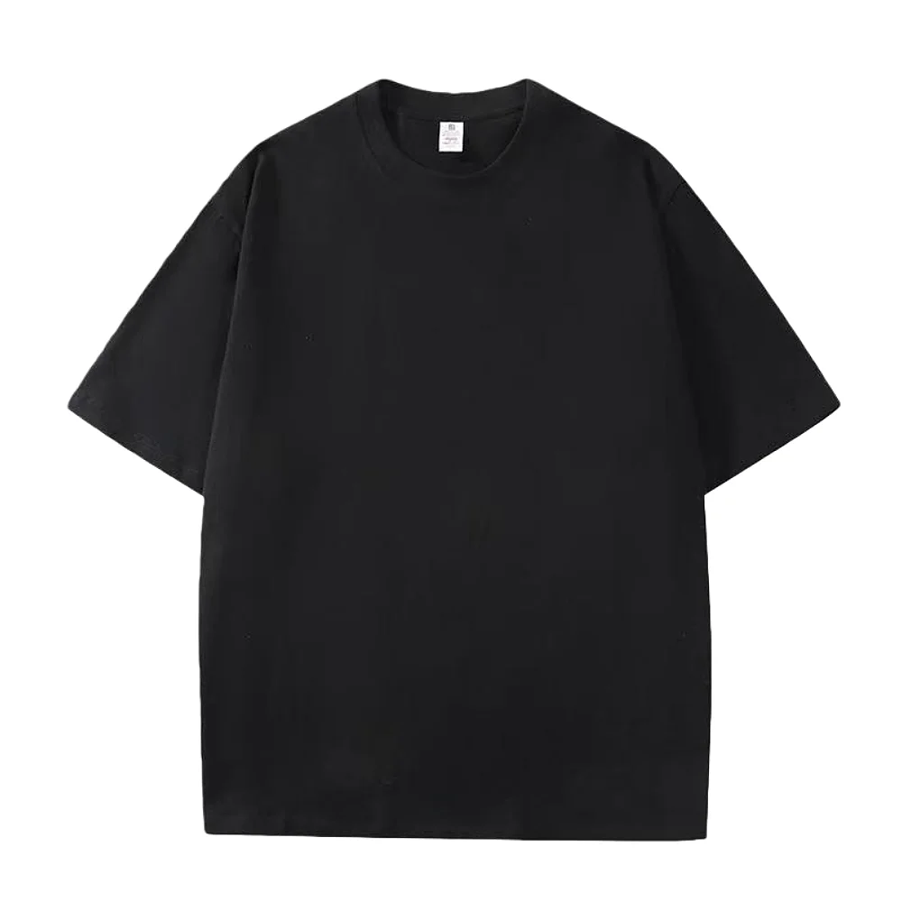 100% cotton men's women's summer T-shirt loose short sleeved casual basic T-shirt round neck solid color breathable black top
100% cotton men's women's summer T-shirt loose short sleeved casual basic T-shirt round neck solid color breathable black top