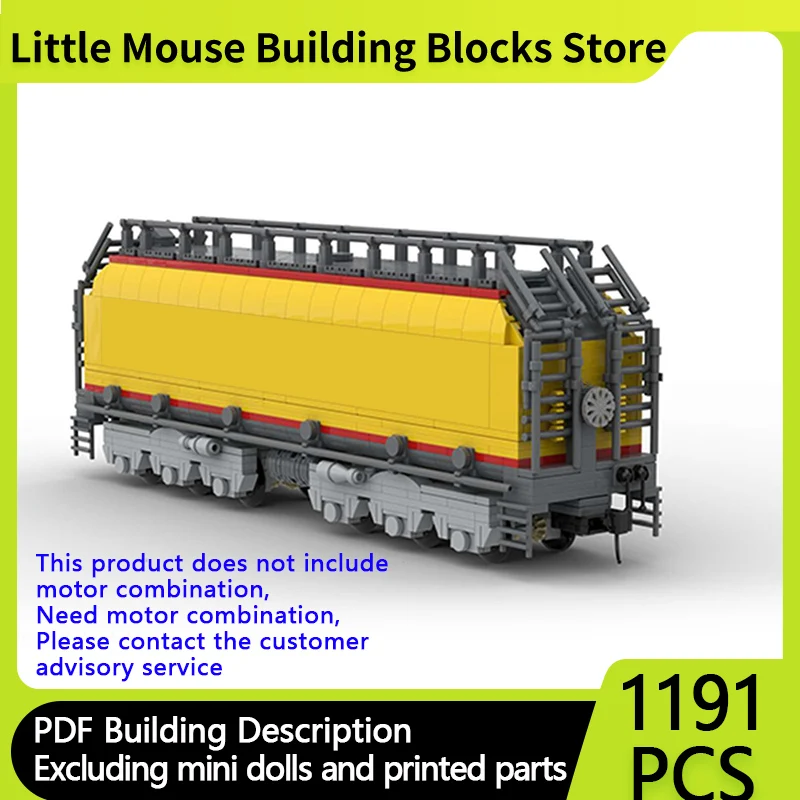City Car Model MOC Building Bricks 8500 GTEL Gas Turbine Locomotive Modular Technology Gifts Holiday Assemble Children Toys Suit
City Car Model MOC Building Bricks 8500 GTEL Gas Turbine Locomotive Modular Technology Gifts Holiday Assemble Children Toys Suit