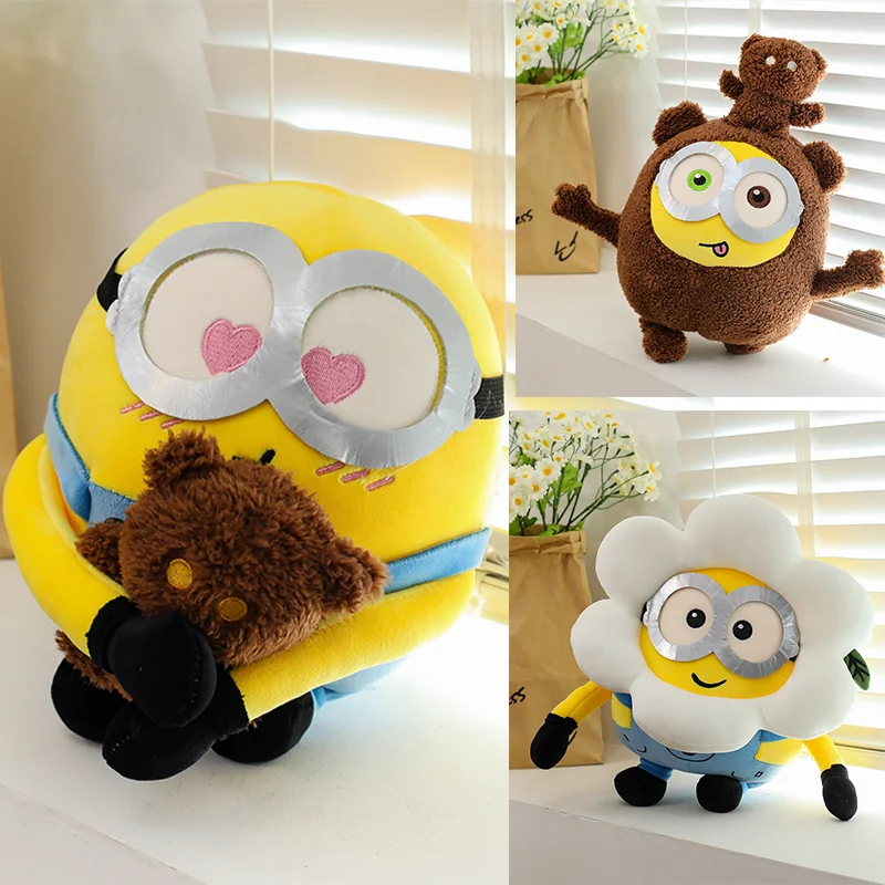 Anime Despicable Me 4 Flower Minion Series Plush Doll Cute Bob-Tim Doll Doll Pillow Plush Drag Minion Hold Bear Toy Gift
Anime Despicable Me 4 Flower Minion Series Plush Doll Cute Bob-Tim Doll Doll Pillow Plush Drag Minion Hold Bear Toy Gift