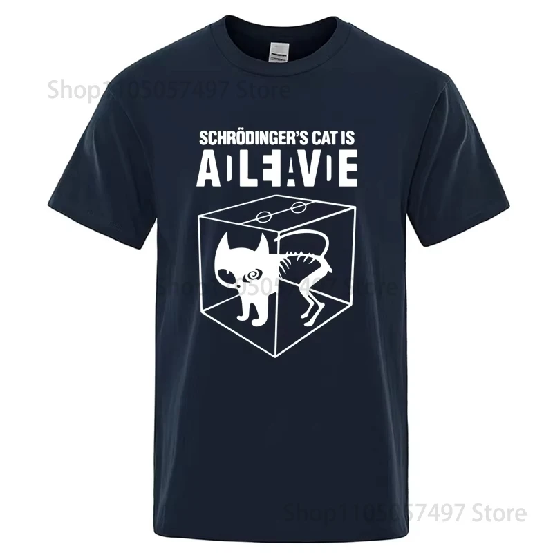 Men's T-shirt Top Quality Fashion Schrodinger's Cat Print Summer Short Sleeve Men T Shirt Casual The Big Bang Theory Mens Tshirt
Men's T-shirt Top Quality Fashion Schrodinger's Cat Print Summer Short Sleeve Men T Shirt Casual The Big Bang Theory Mens Tshirt