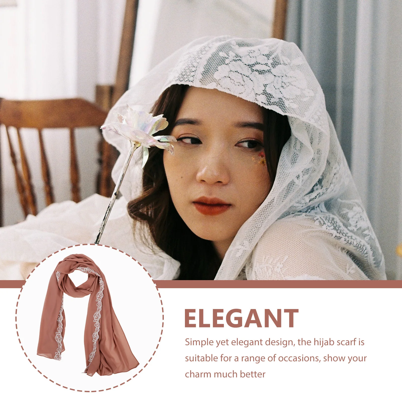 Women Scarf Pearl Chiffon Headscarf Hijab Scarfs for Casual Accessories Islamic Scarves Women's 
Women Scarf Pearl Chiffon Headscarf Hijab Scarfs for Casual Accessories Islamic Scarves Women's