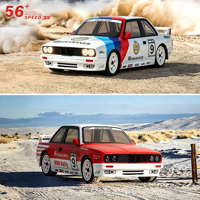 HNR RALLY WEIMARANER H9804 M3 56MPH+ 1:10 Simulated Electric Remote Control 4WD Brushless Rally Off-Road Vehicle RC Model Car
HNR RALLY WEIMARANER H9804 M3 56MPH+ 1:10 Simulated Electric Remote Control 4WD Brushless Rally Off-Road Vehicle RC Model Car