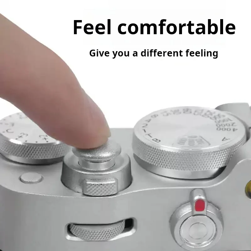 Колпачок затвора камеры из чистой меди, подходящий для Fuji XT4 XT3, кнопка затвора XT30 XE4 XT50 X100vi
Колпачок затвора камеры из чистой меди, подходящий для Fuji XT4 XT3, кнопка затвора XT30 XE4 XT50 X100vi