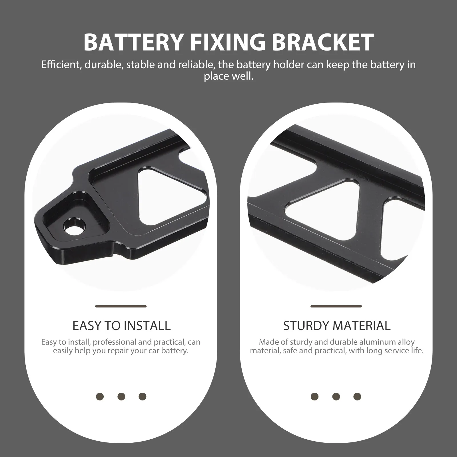 Universal Car Battery Holder Aluminum Alloy Battery Fix Down Bracket for Truck Suv Auto Vehicle Stable Support Mount Rack
Universal Car Battery Holder Aluminum Alloy Battery Fix Down Bracket for Truck Suv Auto Vehicle Stable Support Mount Rack