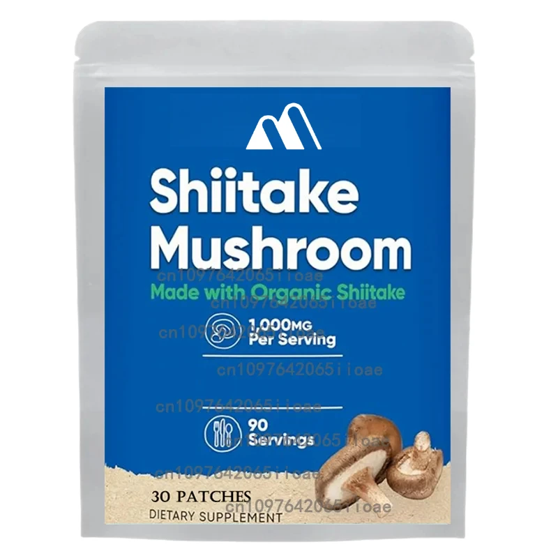 Organic Shiitake Mushroom Transdermal Patches Support Immune Health Energy & Stamina 30 Patches
Organic Shiitake Mushroom Transdermal Patches Support Immune Health Energy & Stamina 30 Patches