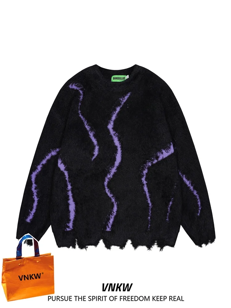 American High Street Tie Dye adient M Knitted Sweater Soft Loose Couple Wear Autumn Winter Vintage Floral Knitwear
American High Street Tie Dye adient M Knitted Sweater Soft Loose Couple Wear Autumn Winter Vintage Floral Knitwear