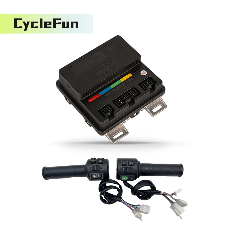 VOTOL EM30S 40A 500W-1.5KW EM-30S Sine Wave ECU Controller Motherboard with USB Cable and T08 Throttle
VOTOL EM30S 40A 500W-1.5KW EM-30S Sine Wave ECU Controller Motherboard with USB Cable and T08 Throttle