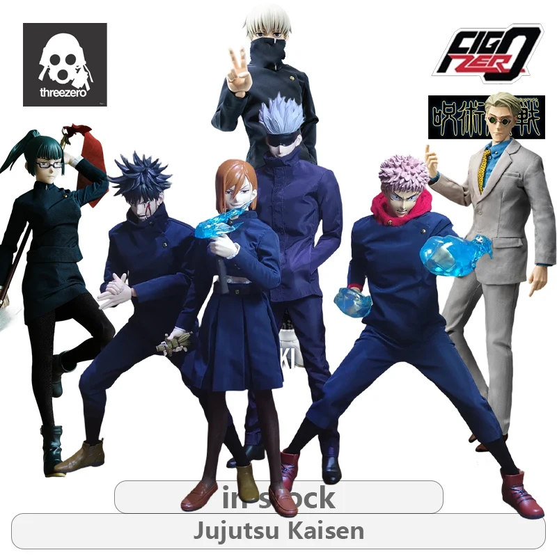 Фигурки Threezero FigZero Jujutsu Kaisen: Годжо Сатору, Юдзи Итадори, Догги Курлинг Торн — подвижные модели-игрушки
Фигурки Threezero FigZero Jujutsu Kaisen: Годжо Сатору, Юдзи Итадори, Догги Курлинг Торн — подвижные модели-игрушки