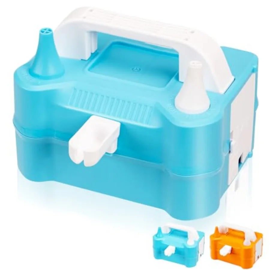 Electric Balloon Pump, Designed with Balloon Knotter, Automatic Balloon Blower Pump Electric Balloon Inflator for Party Balloon
Electric Balloon Pump, Designed with Balloon Knotter, Automatic Balloon Blower Pump Electric Balloon Inflator for Party Balloon