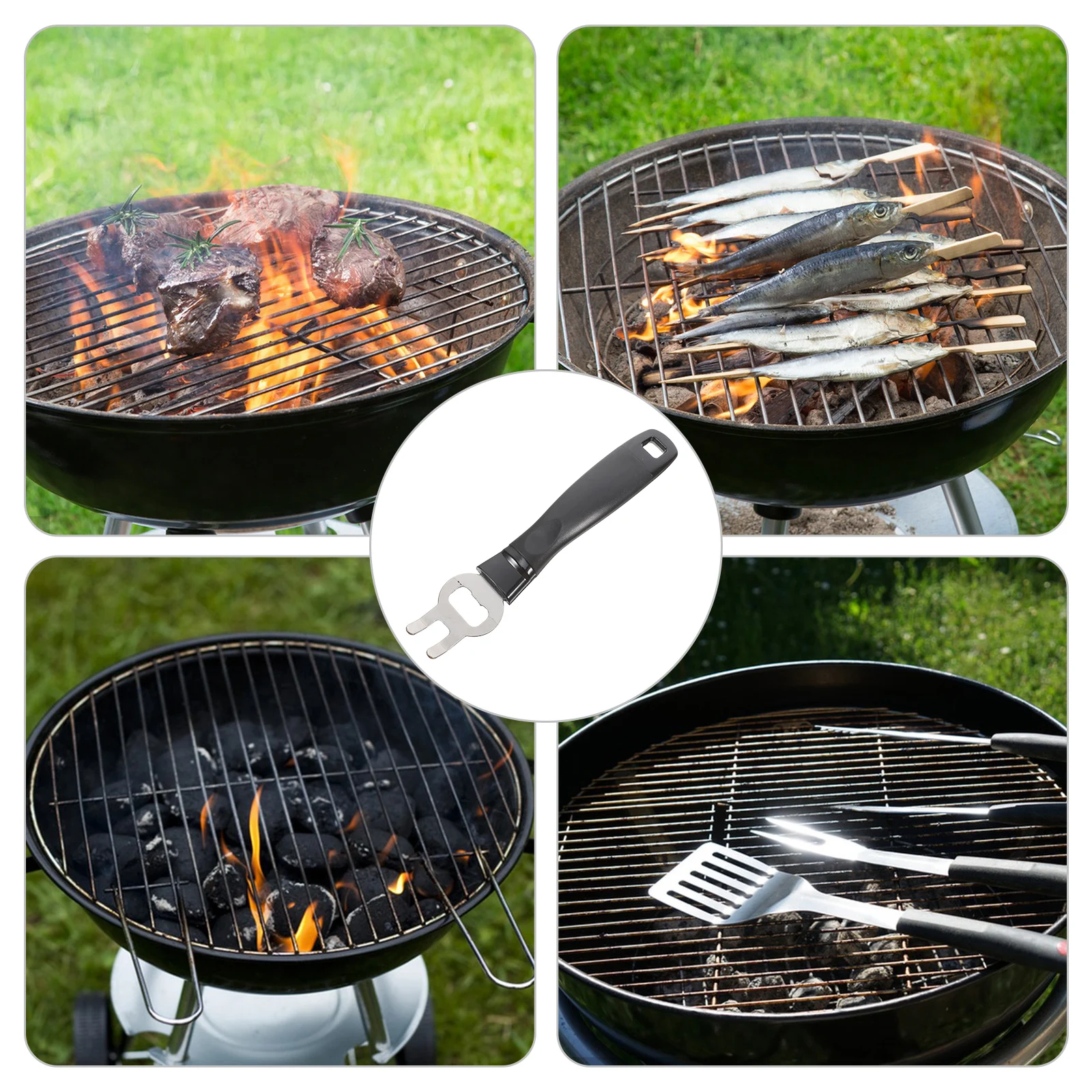Barbecue Tool Charcoal Clip Bbq Food Tools Stainless Steel Kitchen Utensil Steak Clamps Cooking Tools Fire Tongs Outdoor Toast
Barbecue Tool Charcoal Clip Bbq Food Tools Stainless Steel Kitchen Utensil Steak Clamps Cooking Tools Fire Tongs Outdoor Toast