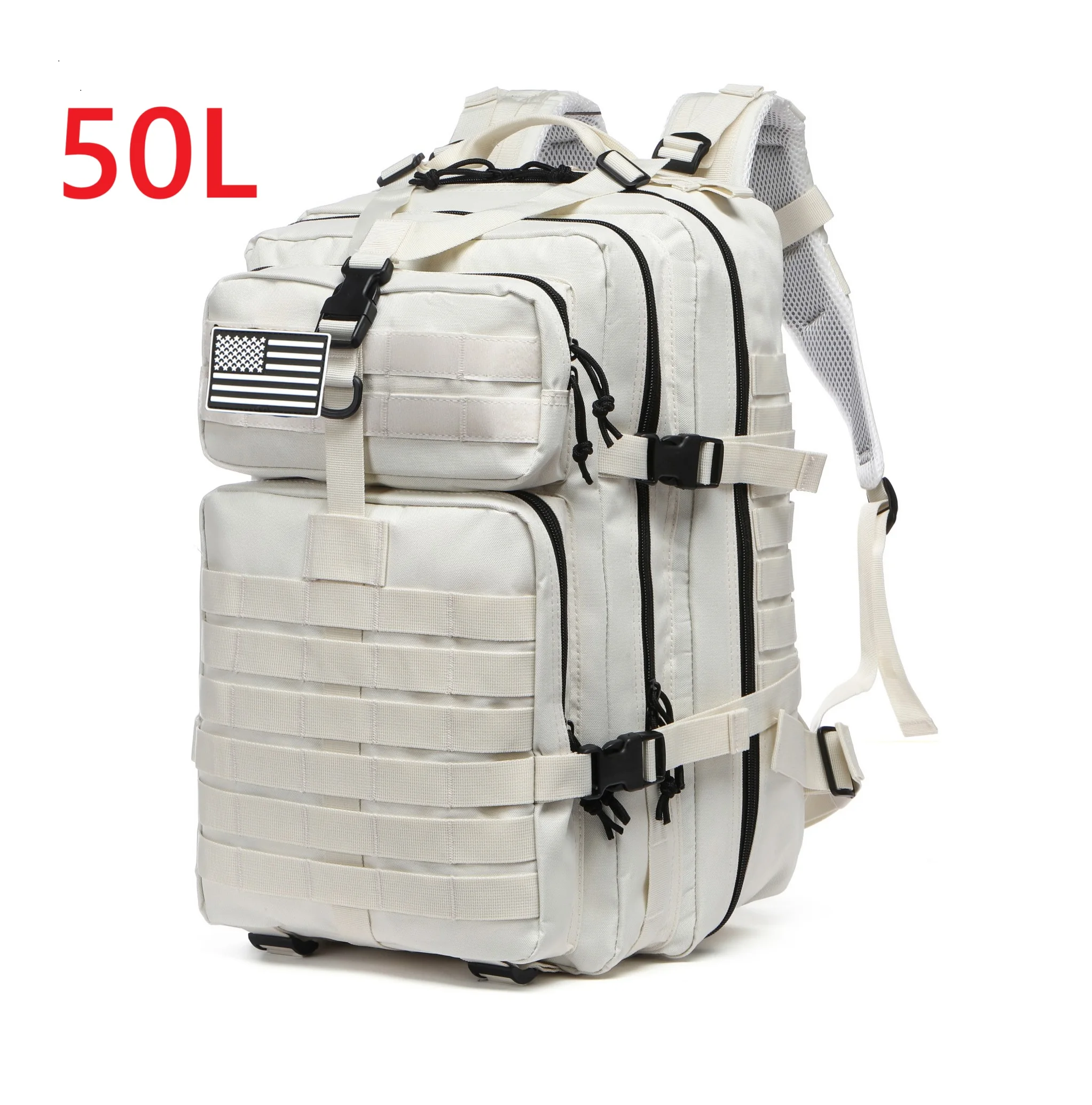 50L Sturdy Nylon Waterproof Tactical Sports Trekking Fishing Hunting Camping Hiking Bag Backpack Outdoor Rucksacks
50L Sturdy Nylon Waterproof Tactical Sports Trekking Fishing Hunting Camping Hiking Bag Backpack Outdoor Rucksacks