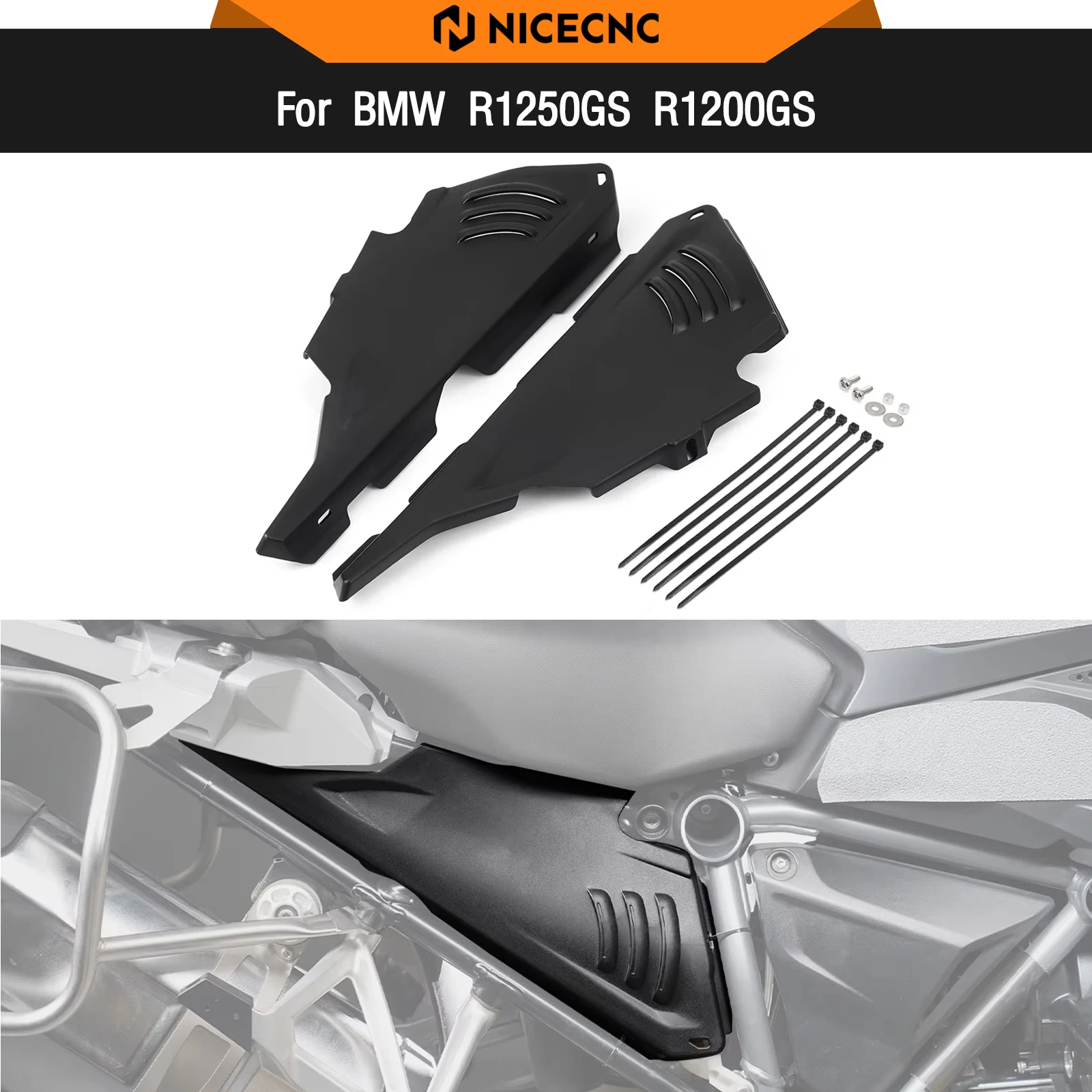 For BMW R1250GS R 1250 GS 2018-2023 2022 2021 Rear Frame Side Panel Guard Covers R1200GS R 1200 GS 2013 2014 2015 2016 2017 2018
For BMW R1250GS R 1250 GS 2018-2023 2022 2021 Rear Frame Side Panel Guard Covers R1200GS R 1200 GS 2013 2014 2015 2016 2017 2018