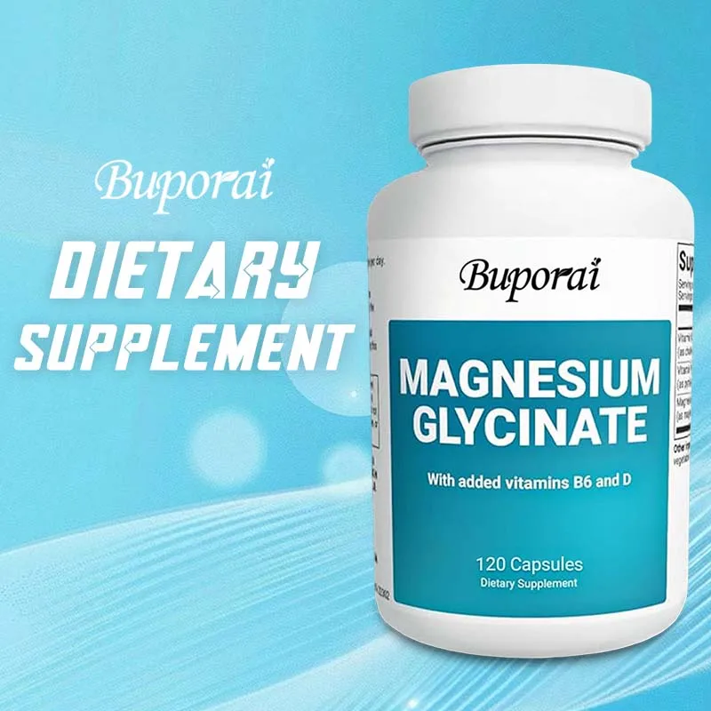 Magnesium Glycinate 400 Mg Capsules, High Absorption Rate, Support Brain Memory and Cognitive Supplement, Relieve Stress
Magnesium Glycinate 400 Mg Capsules, High Absorption Rate, Support Brain Memory and Cognitive Supplement, Relieve Stress