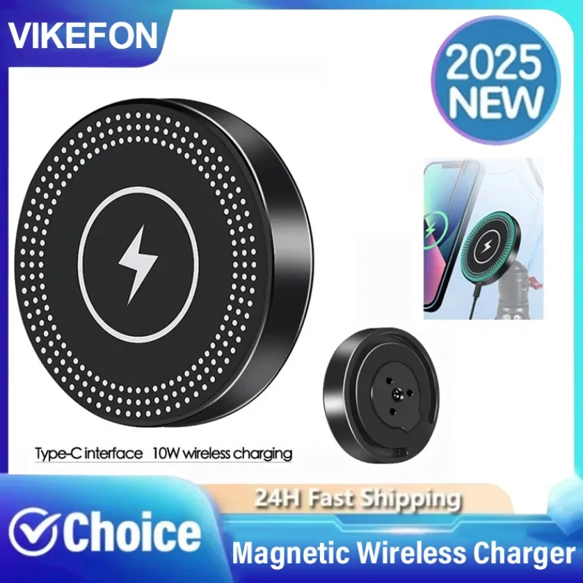 Магнитное беспроводное зарядное устройство, подставка для телефона, держатель для MagSafe iPhone 17-12 Pro Max 1/4, быстросъемный магнит для штатива DJI, монопод
Магнитное беспроводное зарядное устройство, подставка для телефона, держатель для MagSafe iPhone 17-12 Pro Max 1/4, быстросъемный магнит для штатива DJI, монопод