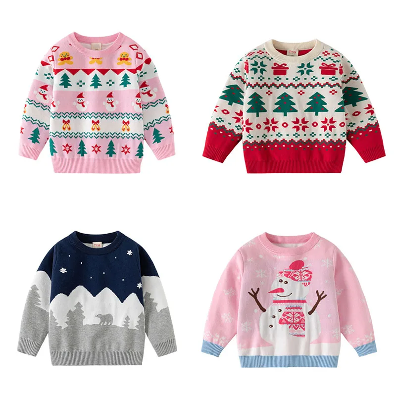 Christmas Sweaters 3-7T New Arrival Christmas Boys Girls Sweaters For Autumn Winter Snowman Children's Sweatshirts Baby Clothes
Christmas Sweaters 3-7T New Arrival Christmas Boys Girls Sweaters For Autumn Winter Snowman Children's Sweatshirts Baby Clothes