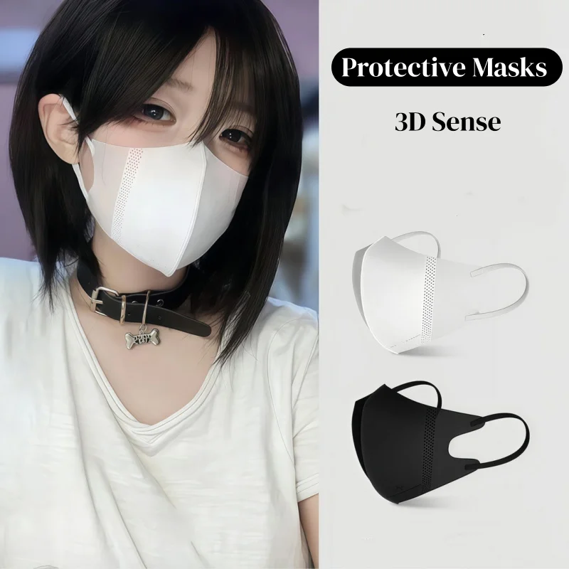 10Pcs 3D Disposable Breathable Mask Solid Color Earloop Mouth Masks Non-Woven Face Mask For Adults Cute Fashion Adults Masks
10Pcs 3D Disposable Breathable Mask Solid Color Earloop Mouth Masks Non-Woven Face Mask For Adults Cute Fashion Adults Masks