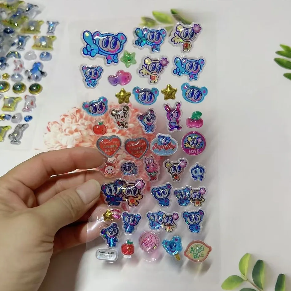 HOT Angel blue jelly stickers Japanese blue phone case Boys and girls DIY decorative stickers toys 3D relief stickers
HOT Angel blue jelly stickers Japanese blue phone case Boys and girls DIY decorative stickers toys 3D relief stickers