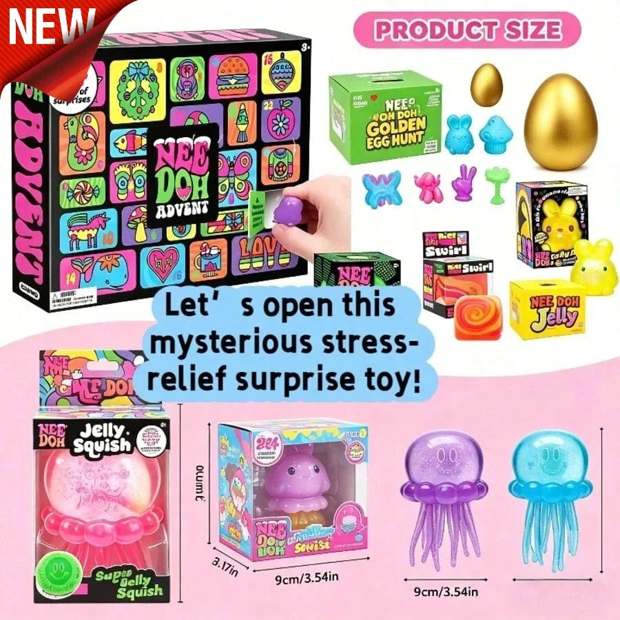 Mystery Stress Relief Surprise Toy Box – Squishy Fidget Gift, Slow Rebound Sensory Toy
Mystery Stress Relief Surprise Toy Box – Squishy Fidget Gift, Slow Rebound Sensory Toy