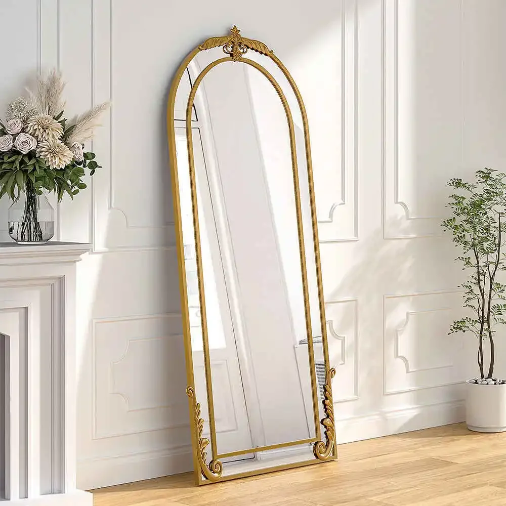 French retro dressing light luxury floor mirror American full body bedroom fitting mirror
French retro dressing light luxury floor mirror American full body bedroom fitting mirror