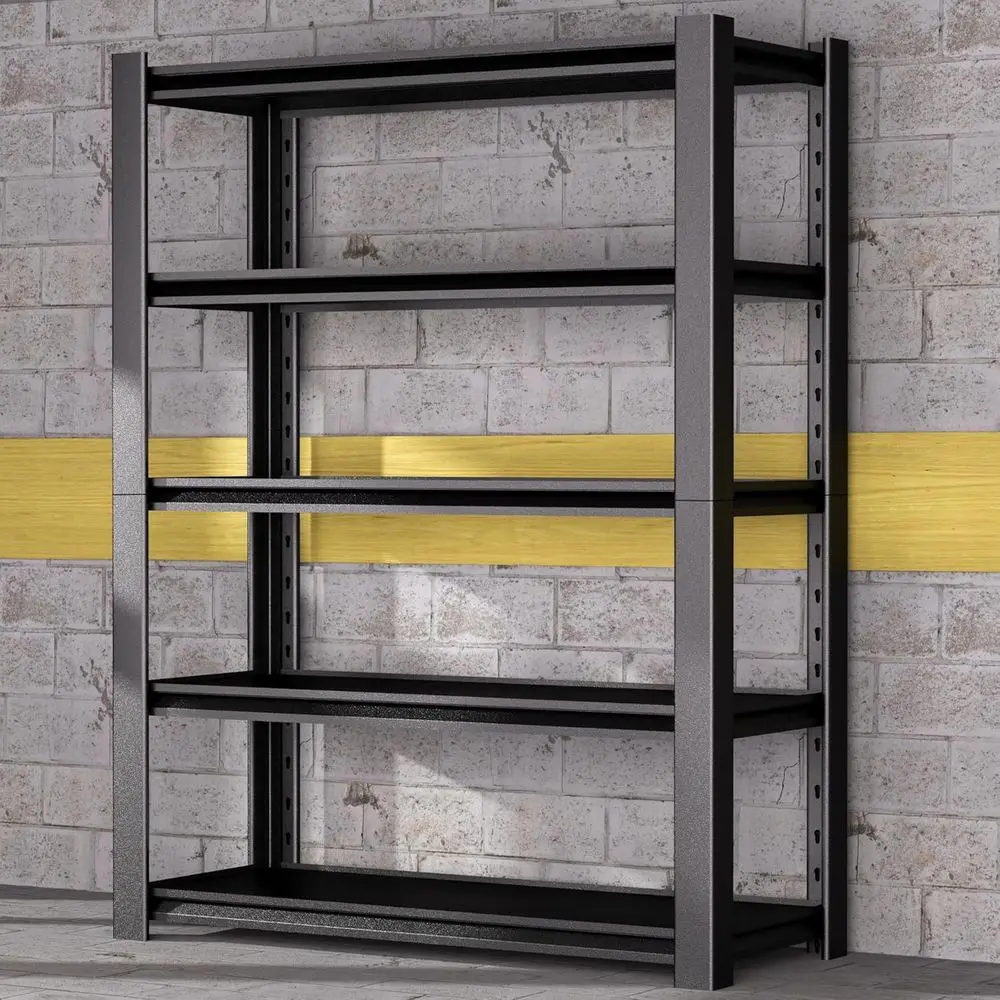 5-Tier 3000 lbs Capacity Heavy Duty Metal Storage Rack, 48W x 20D x 74H for Garage, Workshop, Pantry
5-Tier 3000 lbs Capacity Heavy Duty Metal Storage Rack, 48W x 20D x 74H for Garage, Workshop, Pantry