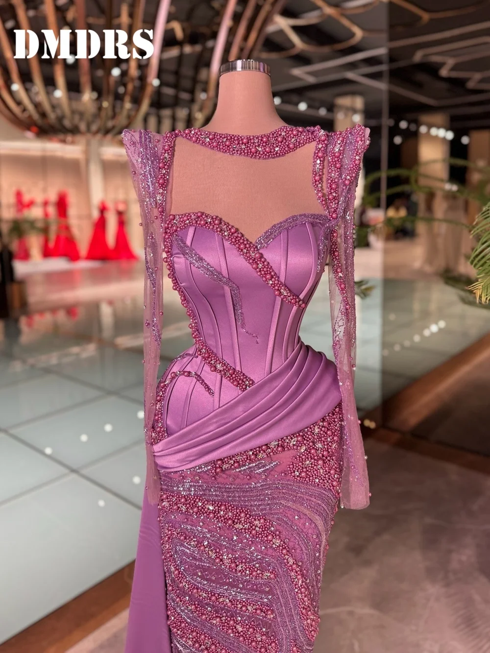 Charming Long-Sleeve Evening Dress 2026 Exquisite Crystal Beaded Party Gown Romantic Floor-Length Party Dresses فساتين س
Charming Long-Sleeve Evening Dress 2026 Exquisite Crystal Beaded Party Gown Romantic Floor-Length Party Dresses فساتين س