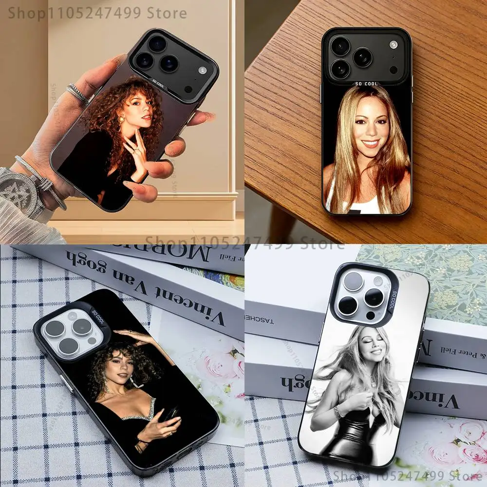 M-Mariah C-Carey Singer Phone Case For iPhone 17,16,15,14,13,12,11,Mini,Pro,E,MAX Gray Matte Silicone Black Cover
M-Mariah C-Carey Singer Phone Case For iPhone 17,16,15,14,13,12,11,Mini,Pro,E,MAX Gray Matte Silicone Black Cover
