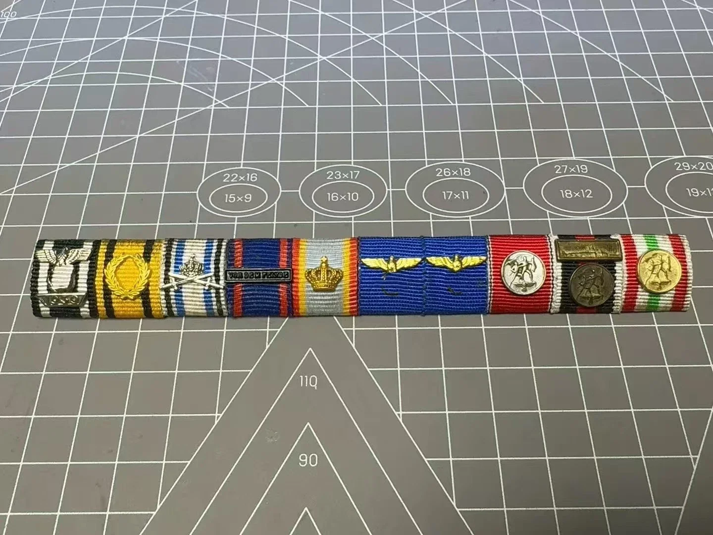 Customize German Ribbon Bar Reproduction
Customize German Ribbon Bar Reproduction