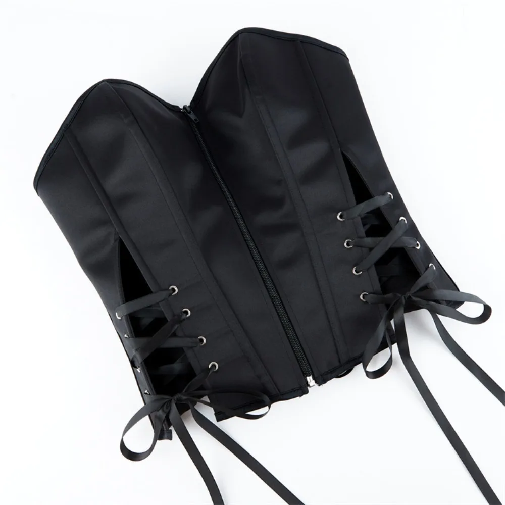Black Vinyl Corset Plus Size Women Sexy Overbust Bustiers Top Shiny Leather Lingerie Steampunk Corselet Lace Up Korsett Gothic
Black Vinyl Corset Plus Size Women Sexy Overbust Bustiers Top Shiny Leather Lingerie Steampunk Corselet Lace Up Korsett Gothic