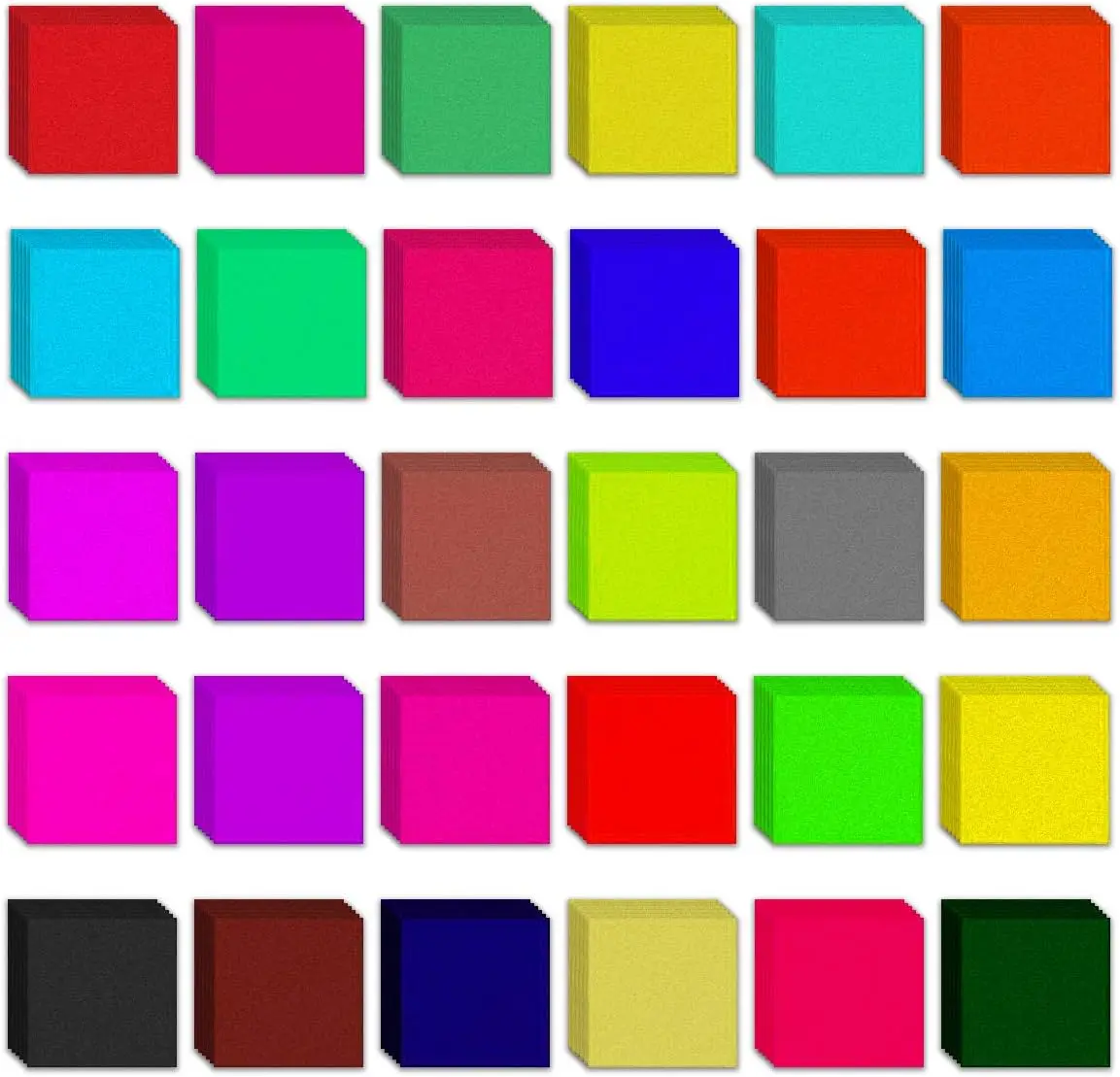 6000 multicolored tissue blocks, 2-inch art tissue for craft DIY scrapbook, birthday party holiday tissue
6000 multicolored tissue blocks, 2-inch art tissue for craft DIY scrapbook, birthday party holiday tissue
