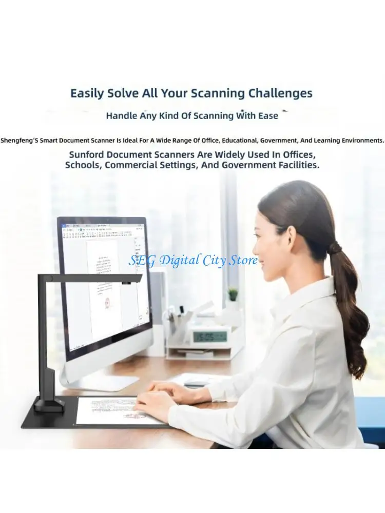 U75B Fast Speed 1600W Pixels USB Document Scanner For Office Home With OCR Text Recognition And Small Size
U75B Fast Speed 1600W Pixels USB Document Scanner For Office Home With OCR Text Recognition And Small Size