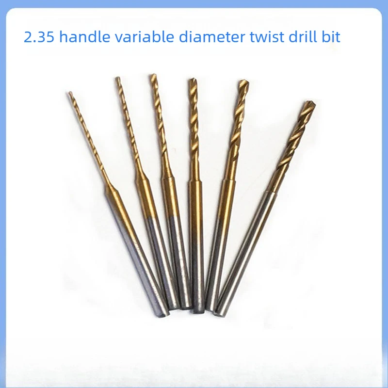 10PCS Titanium Coated Step Drill Bit Set 4-12mm, HSS 2.35mm Shank Cone Drill Bit for Metal Hole Reamer
10PCS Titanium Coated Step Drill Bit Set 4-12mm, HSS 2.35mm Shank Cone Drill Bit for Metal Hole Reamer