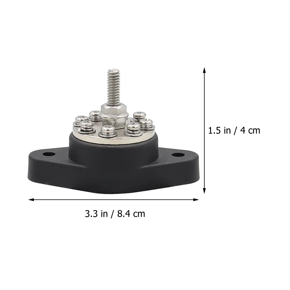 1/4 inch Stud 8 Terminals Power Distribution Pre-insulated Stainless Steel Car Bars Connector Strips
1/4 inch Stud 8 Terminals Power Distribution Pre-insulated Stainless Steel Car Bars Connector Strips