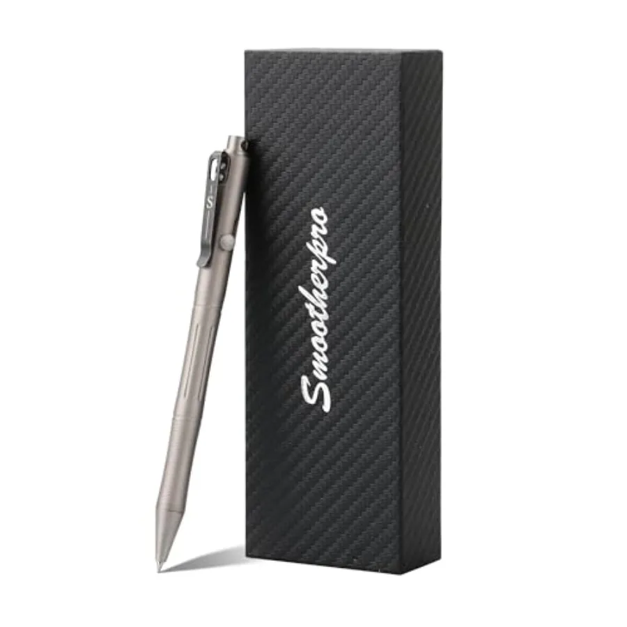 Bolt Action Pen Compatible with Pilot G2 Refill Pocket Clip for EDC Signature Business Writing Journaling Sandblasted RG340
Bolt Action Pen Compatible with Pilot G2 Refill Pocket Clip for EDC Signature Business Writing Journaling Sandblasted RG340
