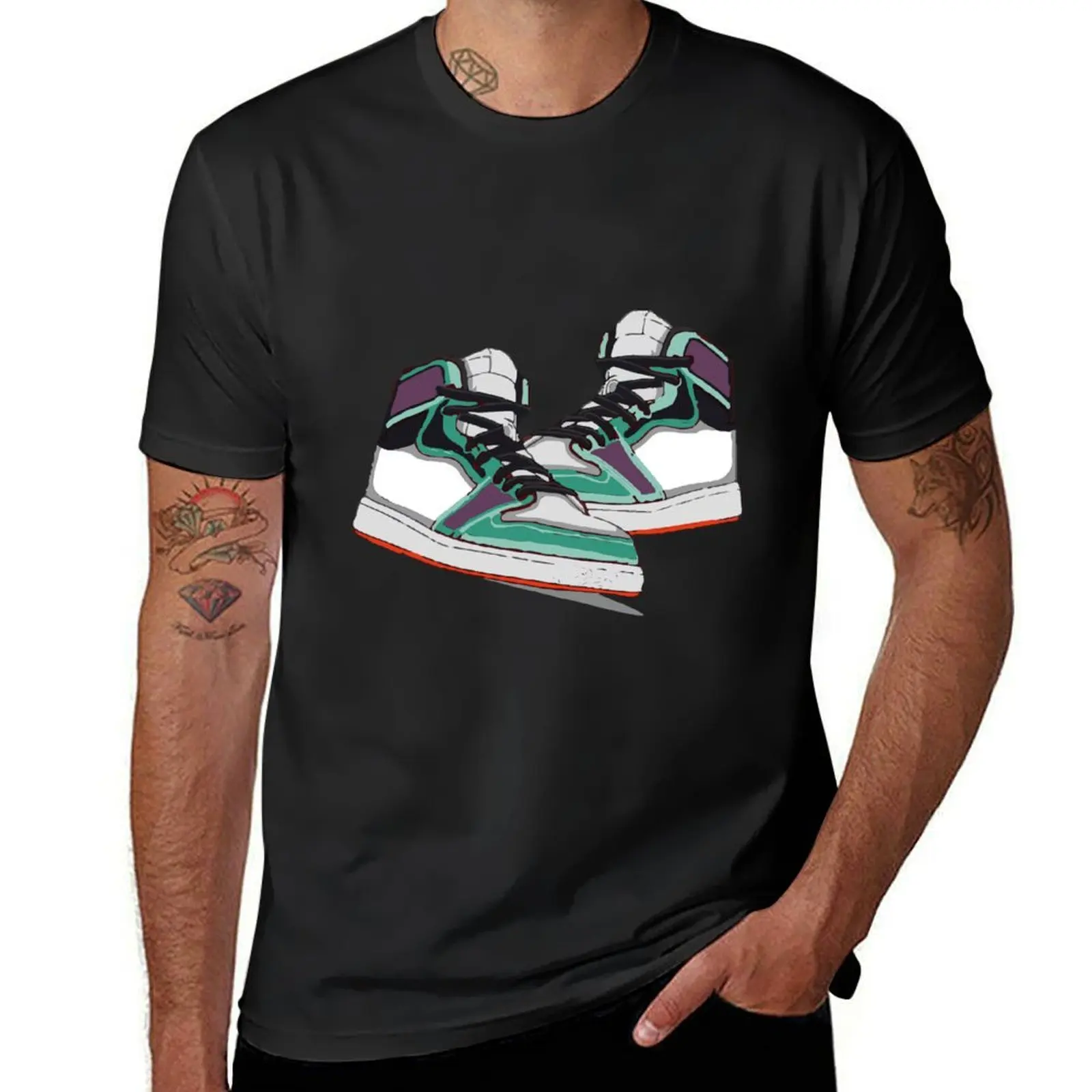 Colored sneakers for athletes. T-shirt plain oversized oversizeds quick-drying men clothing
Colored sneakers for athletes. T-shirt plain oversized oversizeds quick-drying men clothing
