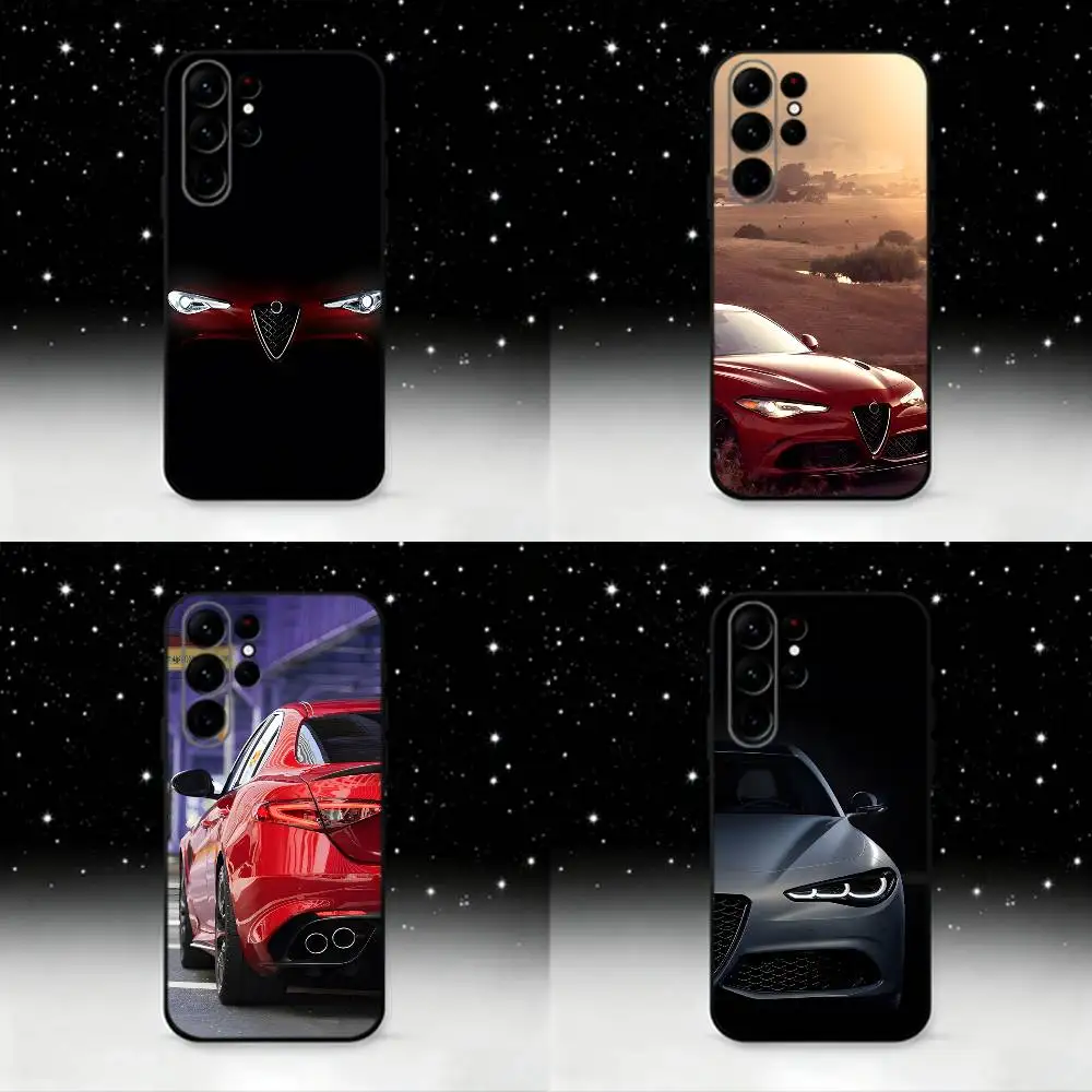 A-Alfa-es Cool R-Romeo Car Phone Case For Samsung S25,S24 Ultra,S20,S30 plus,S22 plus,S23,S30 Ultra 5G Silicone Black Shell
A-Alfa-es Cool R-Romeo Car Phone Case For Samsung S25,S24 Ultra,S20,S30 plus,S22 plus,S23,S30 Ultra 5G Silicone Black Shell