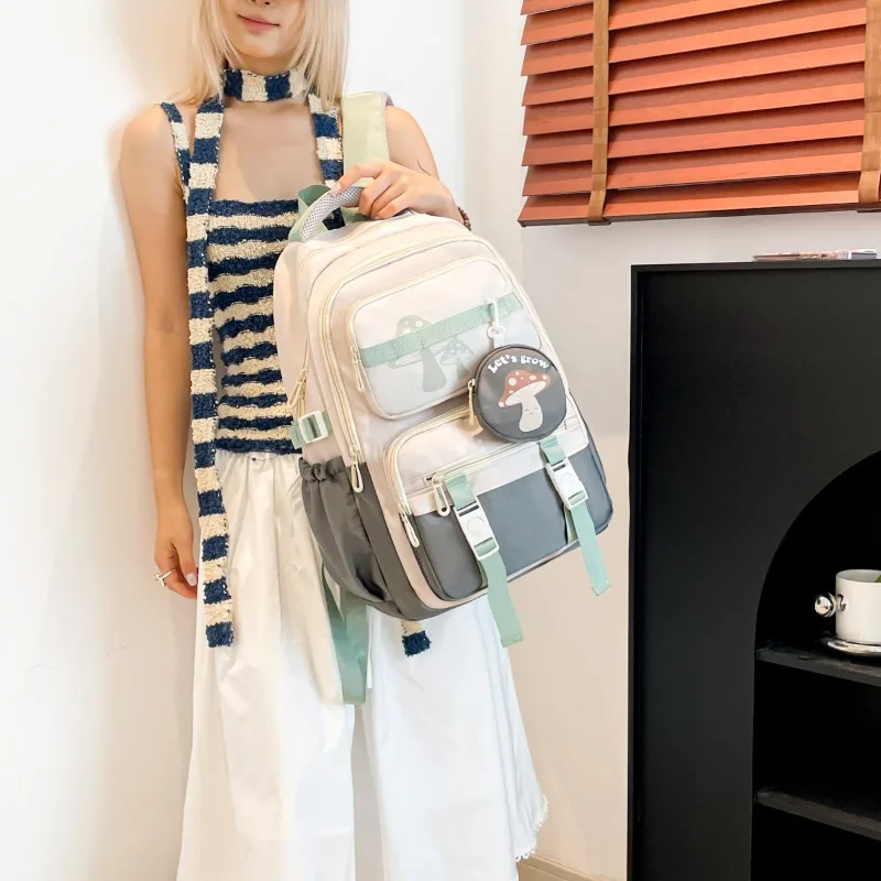 Нейлоновые женские рюкзаки, легкие спортивные сумки на открытом воздухе, дорожный рюкзак, школьная сумка, классные сумки для девочек, дизайнерские сумки Sac
Нейлоновые женские рюкзаки, легкие спортивные сумки на открытом воздухе, дорожный рюкзак, школьная сумка, классные сумки для девочек, дизайнерские сумки Sac