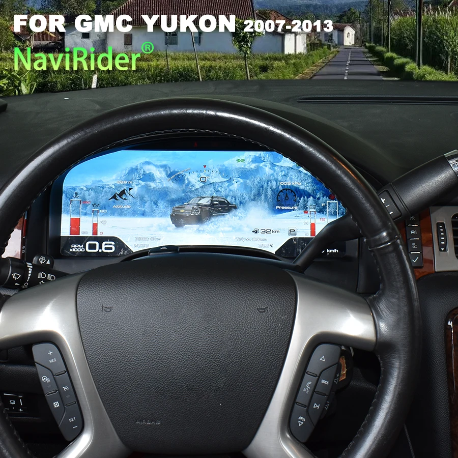 ЖК-приборная панель для Chevrolet GMC Yukon Suburban 2007-2013, автомобильная цифровая приборная панель, кластер, виртуальный кабинет, GPS-спидометр
ЖК-приборная панель для Chevrolet GMC Yukon Suburban 2007-2013, автомобильная цифровая приборная панель, кластер, виртуальный кабинет, GPS-спидометр