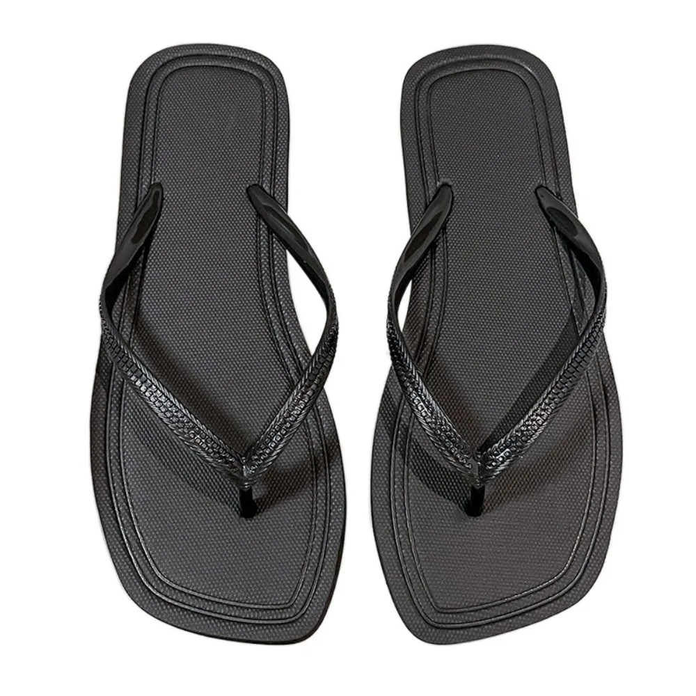 Повседневные нескользящие пляжные шлепанцы с мягкой подошвой, однотонные, модные женские тапочки, домашняя обувь, уличная обувь, летние сандалии на плоской подошве для девочек
Повседневные нескользящие пляжные шлепанцы с мягкой подошвой, однотонные, модные женские тапочки, домашняя обувь, уличная обувь, летние сандалии на плоской подошве для девочек