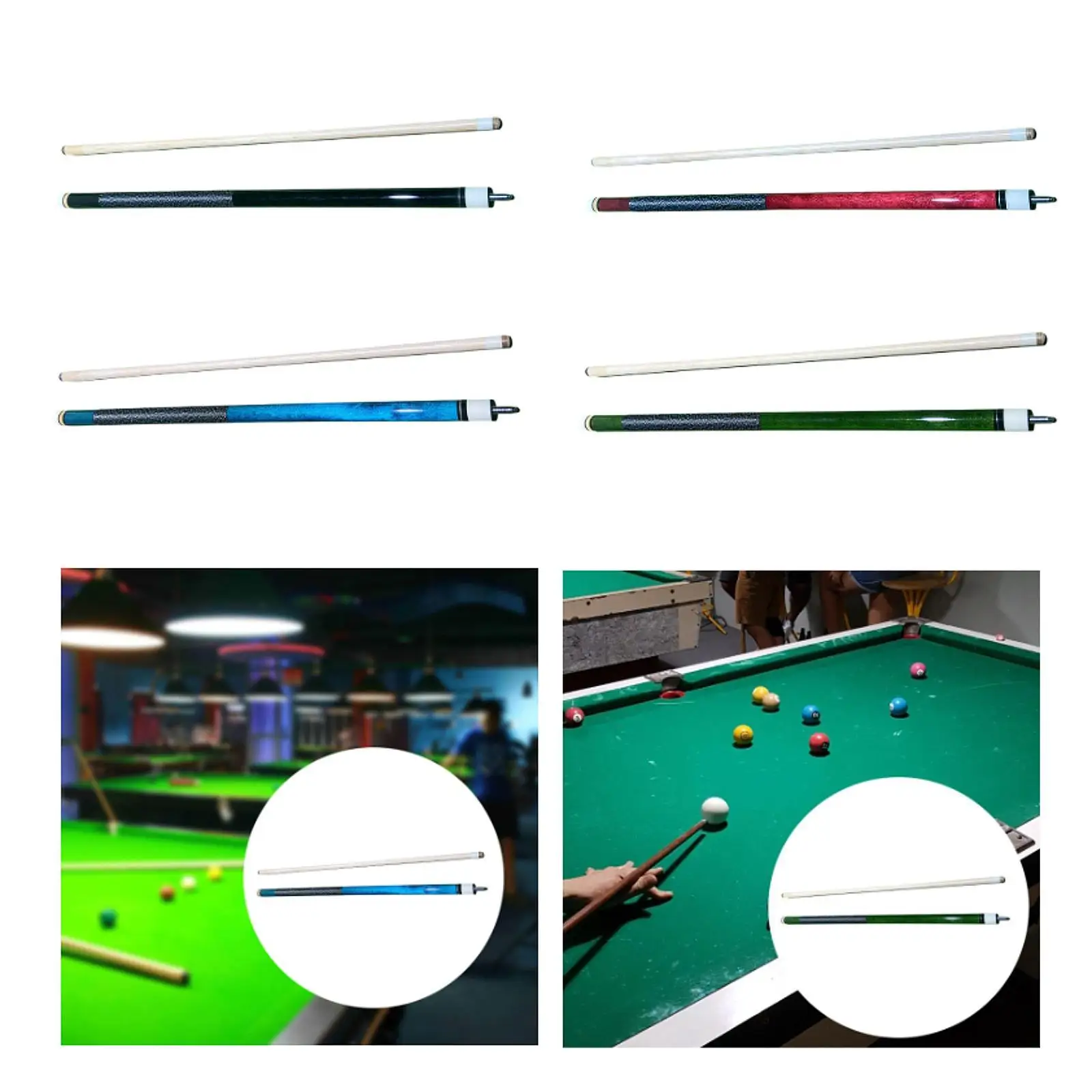Wooden Billiard Pool Cue Stick Split Design Professional Billiard Rod 13mm Tip for Home Bar Games
Wooden Billiard Pool Cue Stick Split Design Professional Billiard Rod 13mm Tip for Home Bar Games