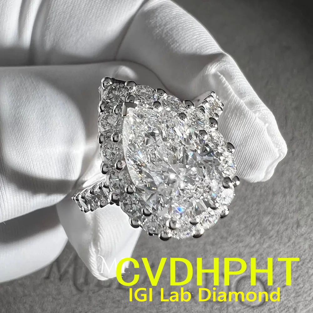 Soild 14K White Gold Ring IGI Lab Growing Diamond Ring DE VS-VVS Color 3Ct wedding &Engagement Ring ring
Soild 14K White Gold Ring IGI Lab Growing Diamond Ring DE VS-VVS Color 3Ct wedding &Engagement Ring ring