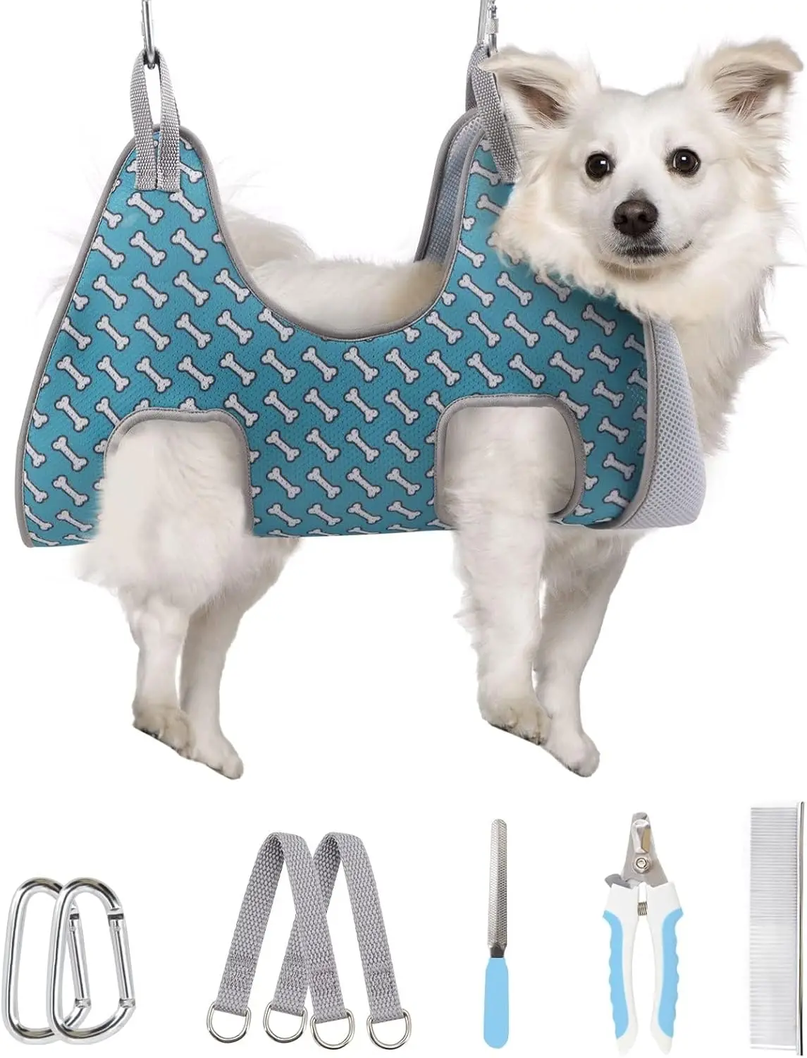 Medium Dog Grooming Hammo Harn For Cats Dogs, Relaxation Pet Grooming Hammo Restraint Dog & Small Animal Leashes Sling(M( Legs
Medium Dog Grooming Hammo Harn For Cats Dogs, Relaxation Pet Grooming Hammo Restraint Dog & Small Animal Leashes Sling(M( Legs