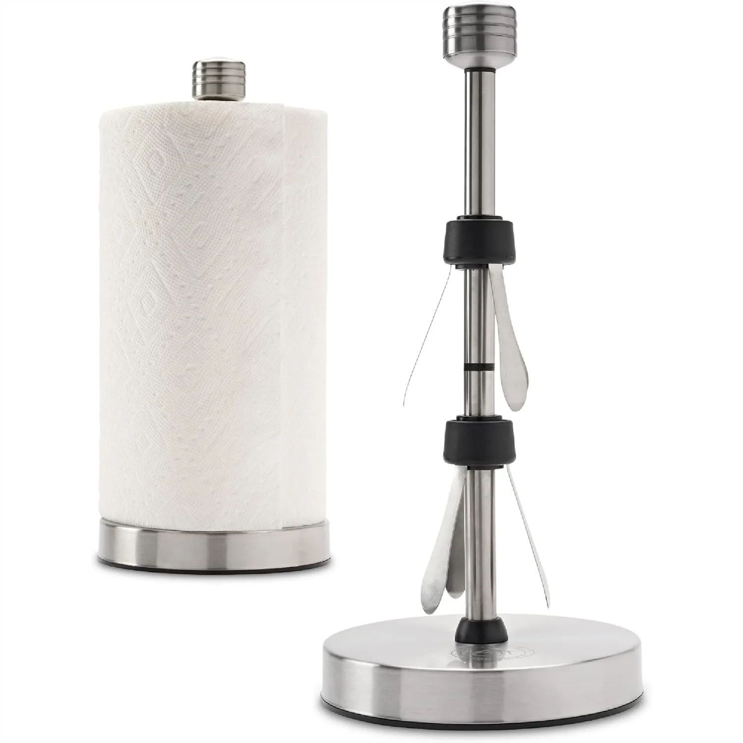 Stainless Steel Paper Towel Holder, Heavy-Duty One-Handed Tear, Weighted Base with Suction Cups, Countertop Dispenser for
Stainless Steel Paper Towel Holder, Heavy-Duty One-Handed Tear, Weighted Base with Suction Cups, Countertop Dispenser for