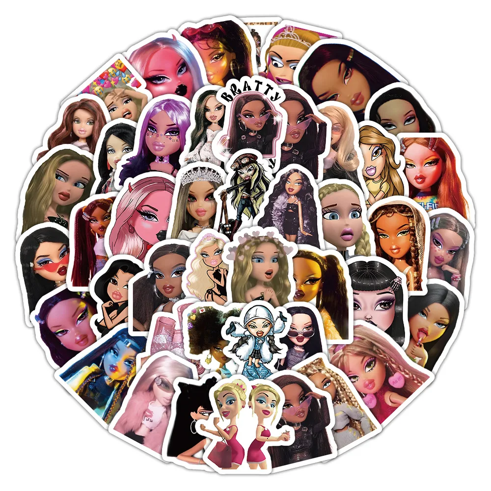 10/50/100PCS Bratzillaz Stickers Funny Cartoon Sticker Decals DIY Scrapbook Luggage Laptop Phone Car Bike Skateboard Kids Toy
10/50/100PCS Bratzillaz Stickers Funny Cartoon Sticker Decals DIY Scrapbook Luggage Laptop Phone Car Bike Skateboard Kids Toy