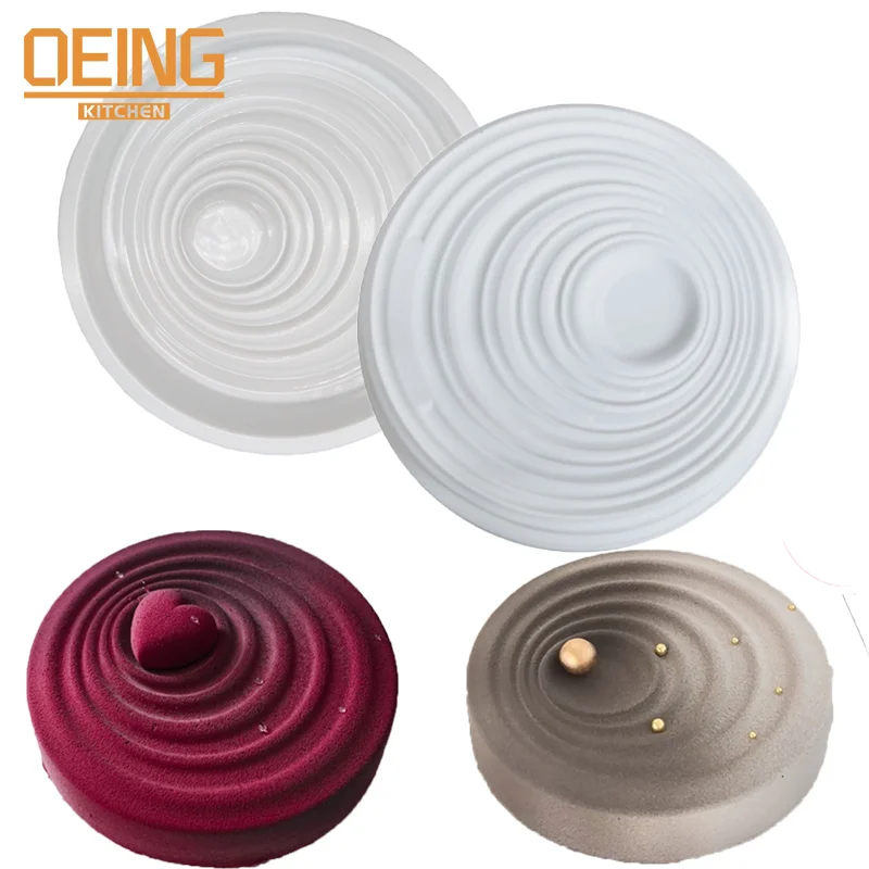 Round Base Mousse Silicone Mold French Dessert Chocolate Pastry Glazed Cake Decoration Mold Kitchen Non-Stick Bakeware Mould
Round Base Mousse Silicone Mold French Dessert Chocolate Pastry Glazed Cake Decoration Mold Kitchen Non-Stick Bakeware Mould