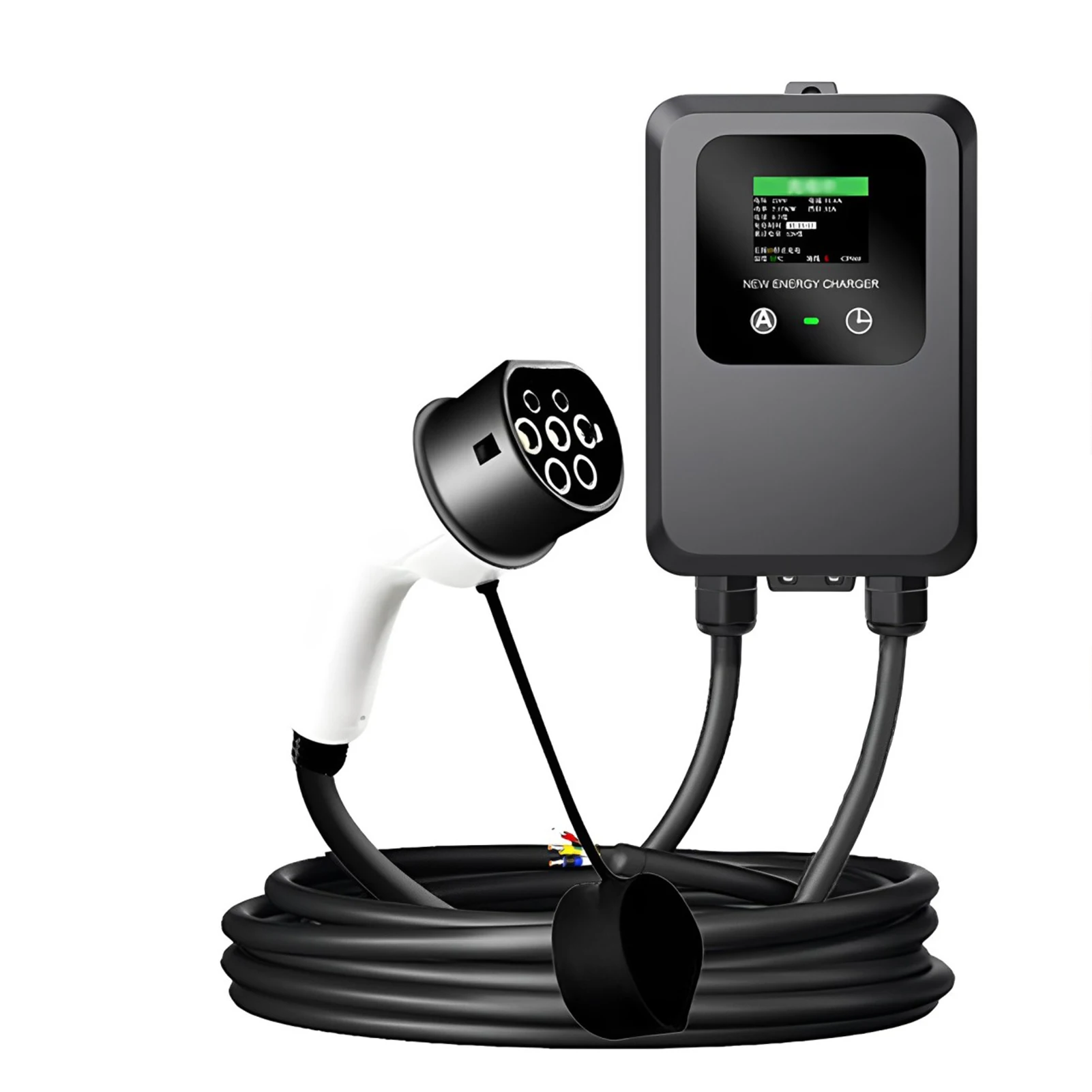 EV Wallbox 5M 7KW 32A Charging Station Car Home EV Wallbox Electric Car EV Wallbox With 5M Cable Color Screen+Card
EV Wallbox 5M 7KW 32A Charging Station Car Home EV Wallbox Electric Car EV Wallbox With 5M Cable Color Screen+Card