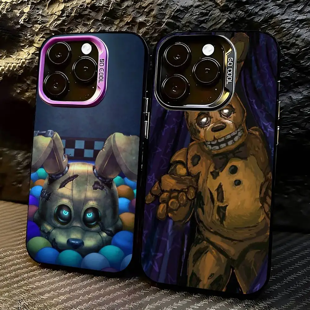 Five Nights Bonnie Bunny Phone Case For iPhone 17,16,15,14,13,12,11 Plus,Pro Max,XS,Colorful Silver Phone case Funda Cover
Five Nights Bonnie Bunny Phone Case For iPhone 17,16,15,14,13,12,11 Plus,Pro Max,XS,Colorful Silver Phone case Funda Cover