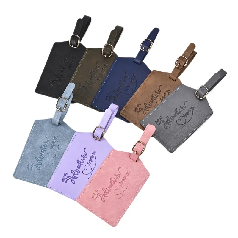 Fashion PU Adventure Luggage Tag Suitcase Name Label Luggage Tags Bag Tags for Luggage Passport Holder Travel Accessories
Fashion PU Adventure Luggage Tag Suitcase Name Label Luggage Tags Bag Tags for Luggage Passport Holder Travel Accessories