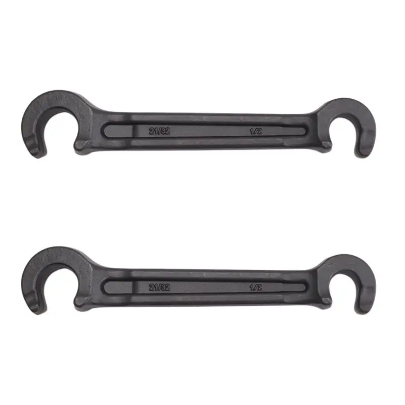 BHTS-2X Double Ended Valve Wheel Wrench Cast Steel Hand Valve Wheels Wrench 8In (1/2In And 21/32In)
BHTS-2X Double Ended Valve Wheel Wrench Cast Steel Hand Valve Wheels Wrench 8In (1/2In And 21/32In)