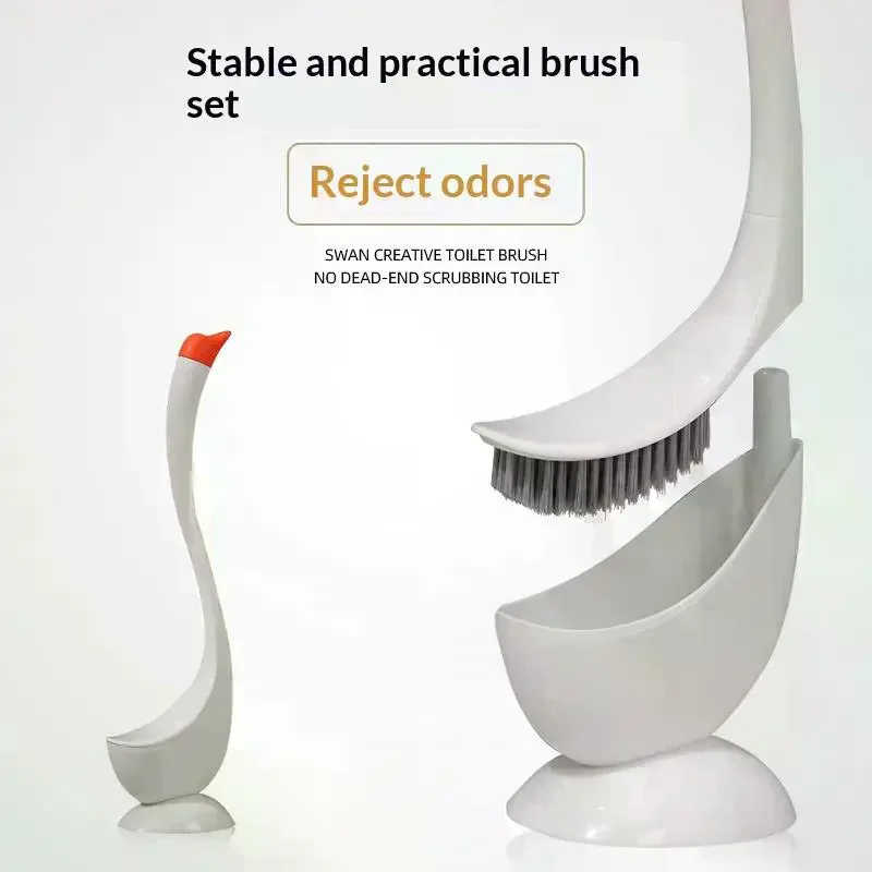 Милая щетка для унитаза с длинной ручкой, держатели для унитаза в форме лебедя, аксессуары для ванной комнаты, пластиковый плунжер для унитаза, бытовой инструмент для чистки
Милая щетка для унитаза с длинной ручкой, держатели для унитаза в форме лебедя, аксессуары для ванной комнаты, пластиковый плунжер для унитаза, бытовой инструмент для чистки